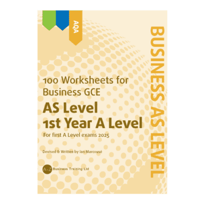AQA Business Studies AS Worksheet (2023 Specification)