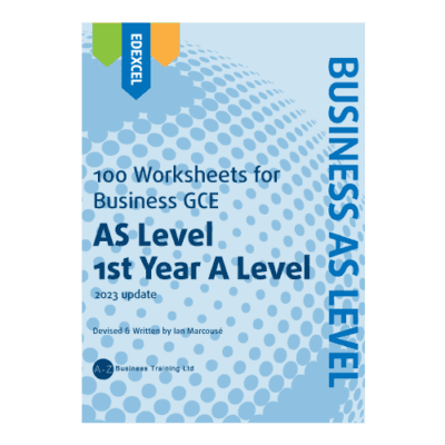 Edexcel Business Studies AS Worksheet (2023 Update)