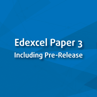 Edexcel Paper 3