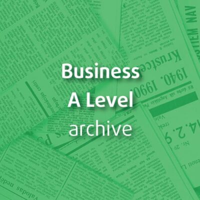 Business A Level Archive - Memory Stick