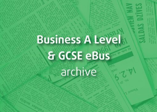 Business A Level plus GCSE eBus Archive - Memory Stick