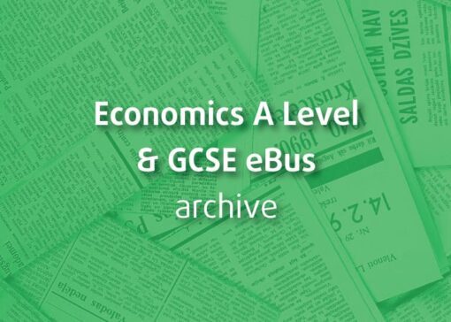 Economics A Level plus GCSE eBus Archive - Memory Stick