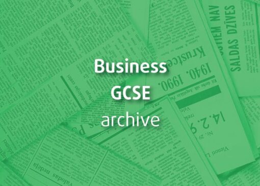 Business GCSE Archive - Memory Stick