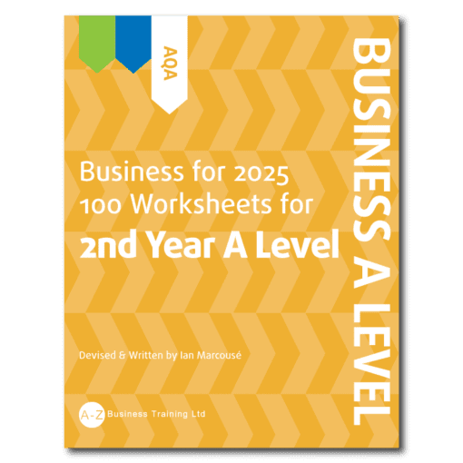 AQA Business 2nd Year A Level Worksheet [For the new 2025 AQA Specification]