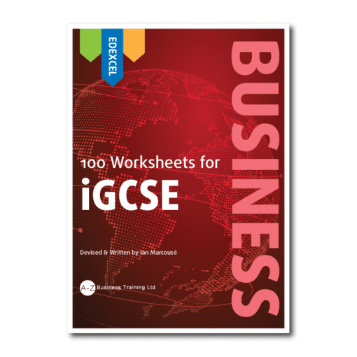 Edexcel iGCSE Business Worksheets